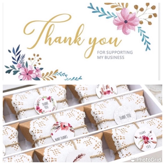 It's a Wrap Other - NEW Poshmark Packages "Thank you" Gift Wrapping Shipping Supplies Set ~ 125 Pc